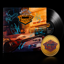 Load image into Gallery viewer, NIGHT RANGER LIMITED EDITION CHALLENGE COIN + NEW ALBUM BUNDLE
