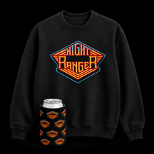 Load image into Gallery viewer, Night Ranger First-Ever Merch Bundle – Crewneck + 16 oz. Can Cooler
